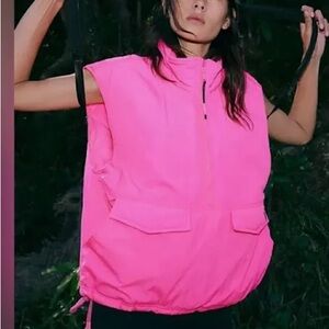 FP Movement by Free People Off the Bleachers Pink Vest